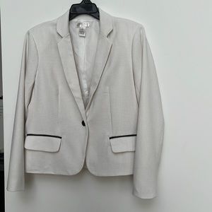 KENAR White Tweed Like Blazer